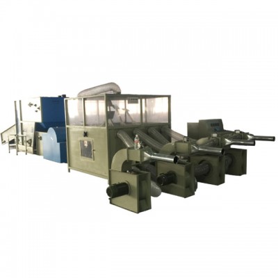 Long or short fiber feeding buckwheat filling pillow machine production line