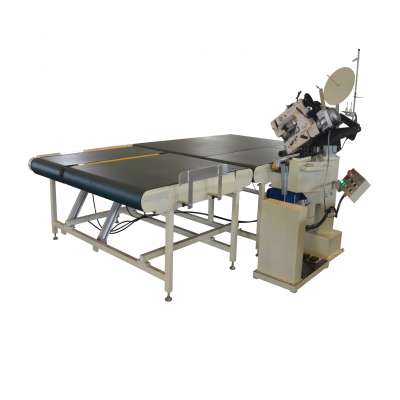 Auto-Flip full automatic chain stitch assembly line mattress tape edge machine