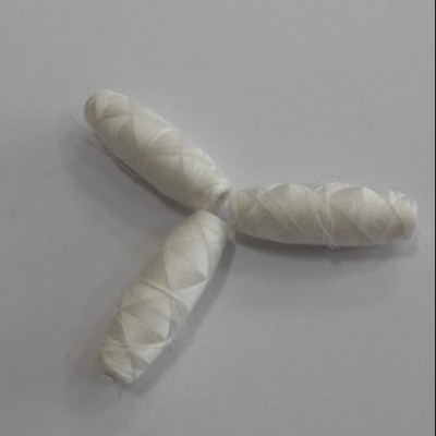 Cotton polyester nylon pre wound cocoon bobbin thread used for schiffli