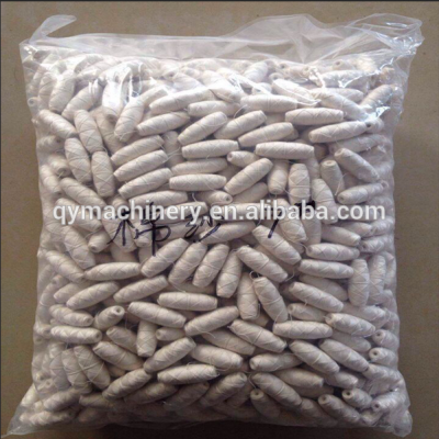 High Strength Good Quality White Cocoon Bobbins Under Thread