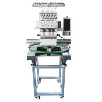 QY-1201 Single Head Computerized Embroidery Machine With Cap Embroidery