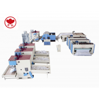 ZCM-1000 Non woven geo textile making machine line