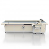 Computer curtain joint overlock stitch machine